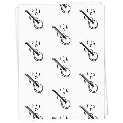 'Musical Guitar' Gift Wrap / Wrapping Paper / Gift Tags (GI037780) • £3.99