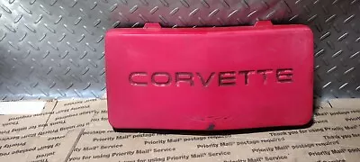 1984 - 1990 OEM Corvette C4 Genuine Front License Plate Filler Cover Trim • $70