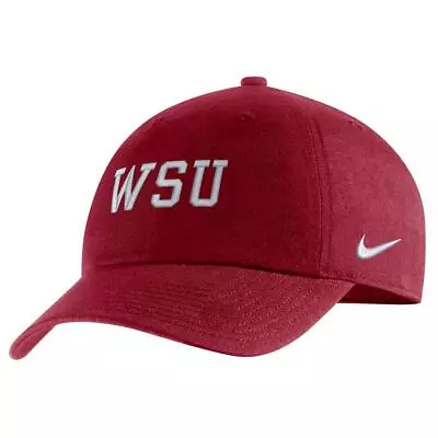 Nike Washington State Cougars Campus Adjustable Hat - Crimson - WSU • $640.96