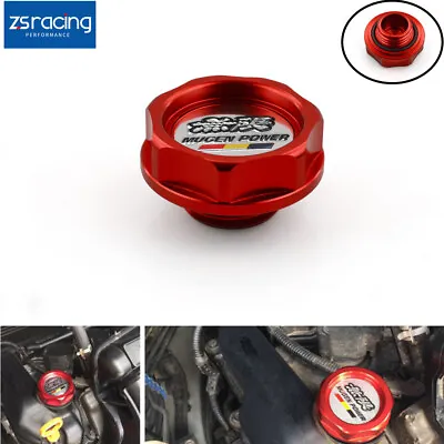 Red Mugen Power Aluminum Car Oil Filler Cap Racing Engine Tank Cover For Honda • $10.55
