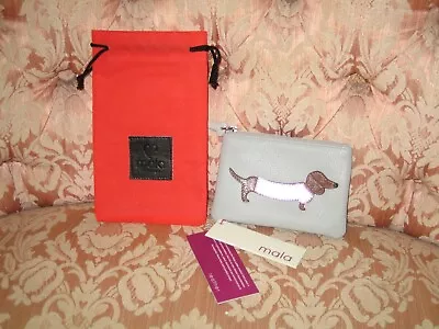 Mala Leather Sausage Dog LADIES Leather Coin/Key Purse Dachshund - New With Tags • £24.95