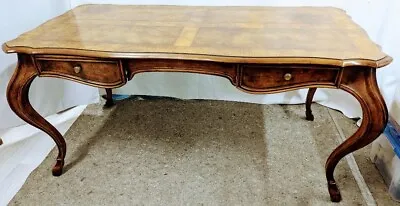 Vintage Drexel Heritage French Provincial Writing Desk Mid-20th Century • $1125