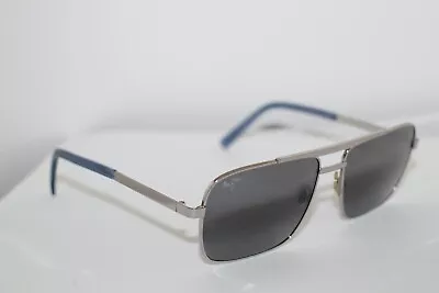 Maui Jim MJ714-17 Compass Polished Silver / Neutral Grey Sunglasses  • $68.88