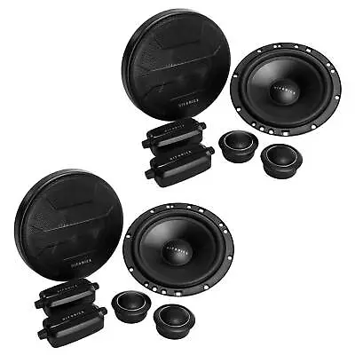 Hifonics ZS65C Zeus 6.5  2 Way Car Audio 400W Component Speaker Systems (2 Pack) • $71.99