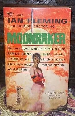 Ian Fleming MoonRaker S 1850 Collector Spy Series James Bond Book • $14.99