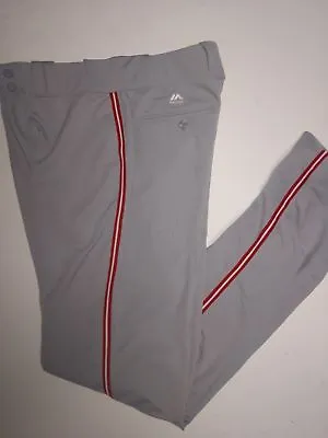 Cincinnati Reds Youth Grey Flex Base Authentic Majestic Baseball Pants  • $34.99