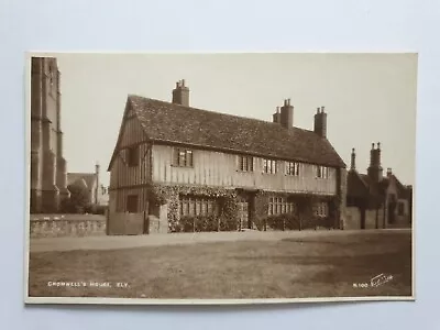 Cromwell's House Ely Cambridgeshire Walter Scott Real Photo Postcard • £4