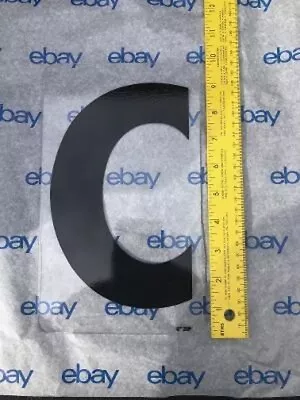 8 Inch Zip Letters Changeable Outdoor Signage Marquee Letters Letter C • $8