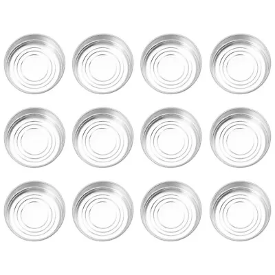 100 Pcs Candle Base DIY Tealight Cups Metal Holder Container Containers • $11.55