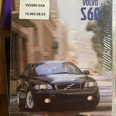 New 2003 03 Volvo S60 Owners Operators Manual DVD Manual In Motion NEW Sealed • $5.25