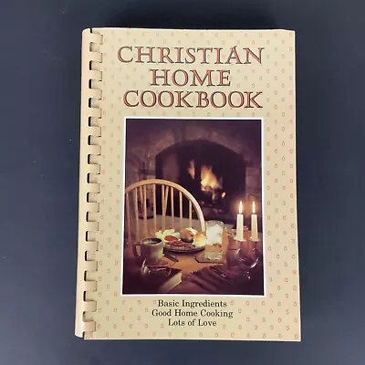 Christian Home Cookbook Traditional Family Recipes Mennonite Church Women 1991 • $64.99