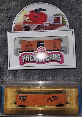 (2)  Bachmann N Scale Model Train Cars Atlas Southern/Silver Series Frisco Lot • $19.99