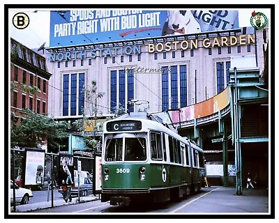 $5.99 • Buy NHL NBA North Station Entrance Boston Garden Bruins Celtics Color 8 X 10 Photo 