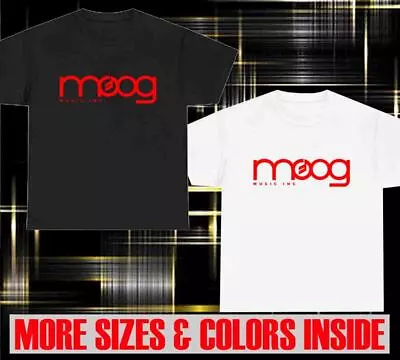 New MOOG MUSIC INC T SHIRT FUNNY ANALOG SYNTHESIZER SOUND Sz S-5XL • $14.99