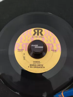Mario Ortiz Y Su Orquesta - Vamos / Cuidadito (7  Single) • $35