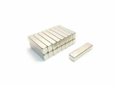 Neodymium Magnet Block N35 1  X 1/4  X 3/16 (A) - Price Is Per Magnet • $1.15