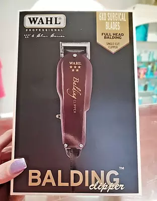 WAHL 5 Star BALDING Clipper 8110 With V5000+ Motor Zero Overlap Surgical Blades! • $118.01