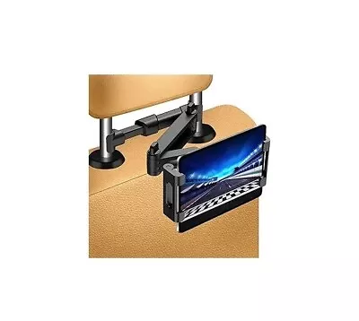 Tablet Ipad Holder For Car Mount Headrest Universal 4.7~10.2  Tablets Aluminum • £15.99