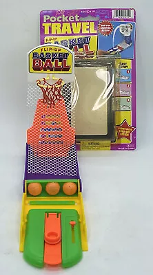 Jaru Pocket Travel Mini Folding Handheld Tabletop Flip-Up Basketball Game • $9.95