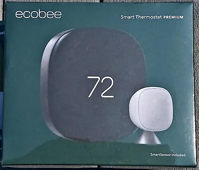 Ecobee Smart Thermostat Premium (EBSTATE601) SEALED!! • $185