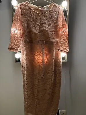 Asos Nude Maternity Lace Dress UK Size 10 • £15