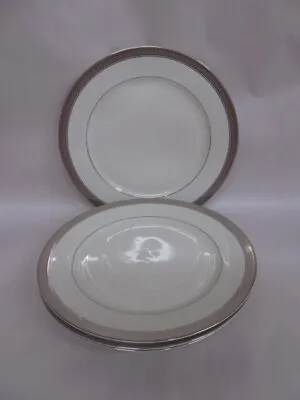 Mikasa PALATIAL PLATINUM Dinner Plates SOLD IN SET OF FOUR  More Items Here BEST • $69.95