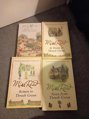 Miss Read Book Bundle Paperbacks X4 Thrush Green Series Friends Home Return... • £3.50