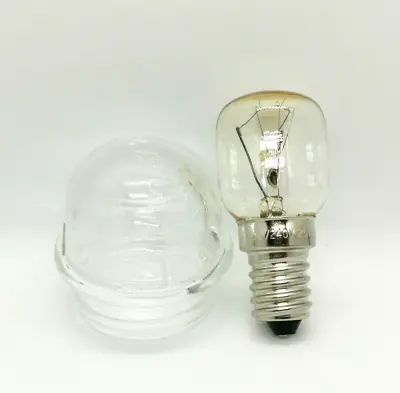 Oven Lamp Light Cover & 25watt Light Globe Suits Blanco Westinghouse Miele  • $20.99