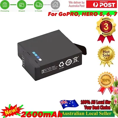 AHDBT-501 Battery For GoPro Hero 5 Hero 5 Black Hero(2018) Hero 6 Hero 7 Black • $16.90