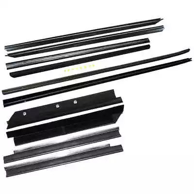 Felt Window Sweep Belt 10 Pc Kit For 87-88 Ford Mustang Convertible & T-Top • $198.95