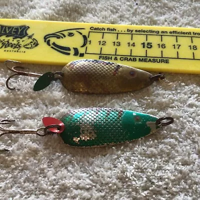 Vintage Sydenham Eucumbene Trout Fishing Lures • $36