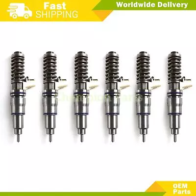 6Pcs Fuel Injectors BEBE4D35001 VOE 21644596 For Volvo MD11 D11A Engine FH13 • $1480