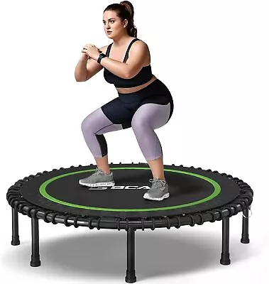 550LBS Foldable Mini Trampoline 48  Fitness Trampoline With Durable Bungees • $119.99