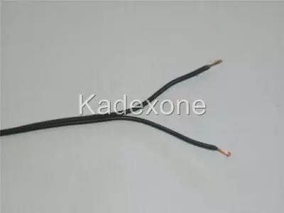 £94.50 • Buy 2 Core  Cable 12 V Volt Garden Electric Wire For Outdoor LED Light  5-100 Metres