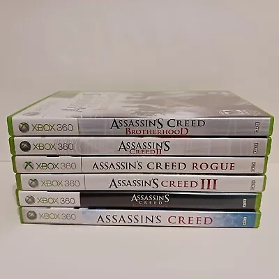 $29.74 • Buy Assassin's Creed Video Game Lot Of 5 Xbox 360 Video Games Microsoft Pre-Owned