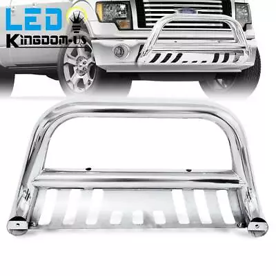 3'' Stainless Steel Bull Bar Bumper Guard For 04-23 Ford F-150/ 03-17 Expedition • $123.85