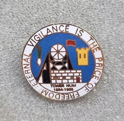   Colliery Mining Miners Strike 1984 NUM  Badge • £25