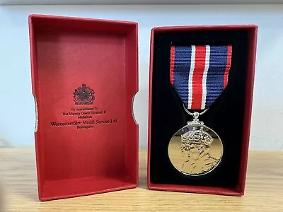 Official King Charles III Coronation Medal - Full Size In Box • £122
