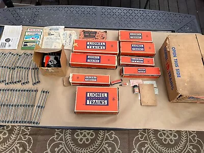 LIONEL RARE 1519WS TRAIN SET IN ORIGINAL BOXES AND ACCESSORIES Vintage 1953 • $900