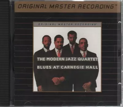 THE MODERN JAZZ QAURTET MFSL 24kt Gold CD Blues At Carnegie Hall Ultradisc II • £75
