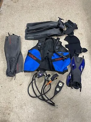 Seaquest Scuba Dive Vest (Size XL) Mares Regulator Combo - *SEE PHOTOS • $79.99