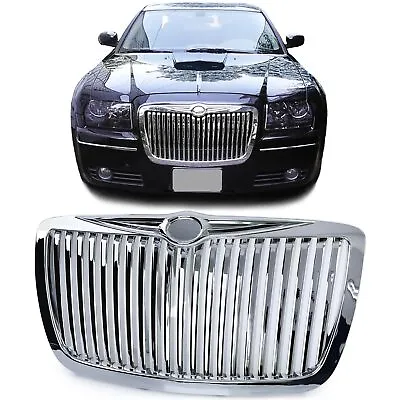 For Chrysler 300C 2004-2011 Grille Sports Grill Grille IN RR Look Chrome Type 1 • $306.36