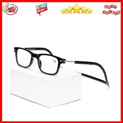 Click Adjustable Magnetic Front Connect Reading Eyeglasses New Full Rim Glasses • $12.99