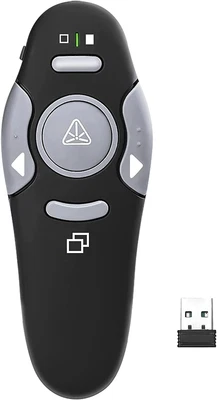 £18.80 • Buy Wireless Presentation Clickers,Laser Pointer,Clicker For Powerpoint, 2.4GHz USB