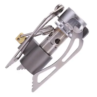 Camping Stove Tourist Burner Outdoor Oven For Backpacking Beach Barbecue • £8.62