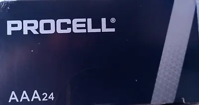 AAA Procell Alkaline Batteries By Duracell Box Of 24 • $14.25