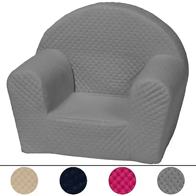 Kids Chair Soft Foam Armchair Toodler Nursery Baby • £40.99