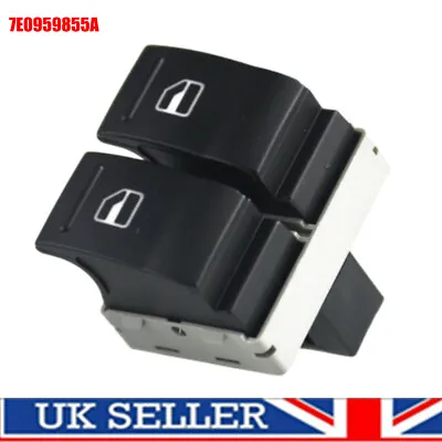 Electric Window Switch Front For VW Transporter T5 2003-2014 7E0959855A New UK • £8.50