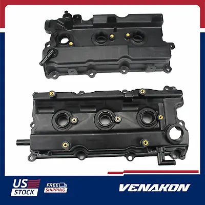 Engine Valve Cover Set For Nissan Altima Maxima Murano Quest 3.5L Gasket Oil Cap • $49