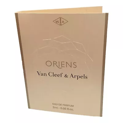 ORIENS Van Cleef & Arpels Eau De Parfum  0.06fl.oz/2ml CARDED SAMPLE New! • $8.79